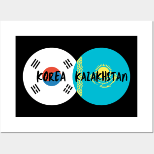 Korean Kazakh - Korea, Kazakhstan Posters and Art